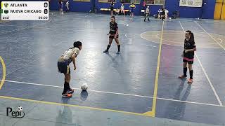 2024 4ta Div AFA Futsal Fem 2do Tiempo Atlanta Vs Nueva Chicago [upl. by Herriott664]