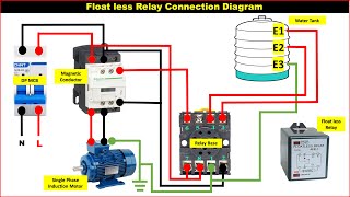 Floatless Relay Connection Floatless Relay  Floatless Level Switch [upl. by Leinahtam]