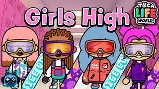 GIRLS HIGH  DIE MÄDCHENSCHULE 💁🏼💅🏫 Teil 16  Toca Life World Story [upl. by Huttan]