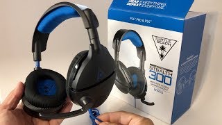 Turtle Beach Stealth 300 Amplified Gaming Headset for PS4 and PS4 Pro [upl. by Iclehc]