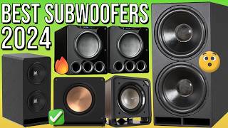 BEST SUBWOOFER 2024  TOP 5 BEST SUBWOOFERS 2024  HOME THEATER  MUSIC [upl. by Ardnaxila]