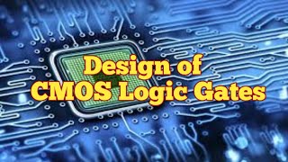 CMOS 2input NAND and NOR gates  Layout diagram  VLSI  Lec34 [upl. by Eisus]