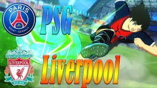 Paris SaintGermain vs Liverpool  Captain Tsubasa Rise Of New Champions [upl. by Srednas419]