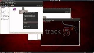 How to install Software or Drivers Backtrack 5 R3 [upl. by Casavant]