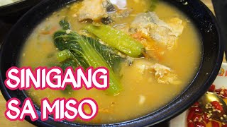 how to cook salmon head sinigang sa miso recipe [upl. by Hammock]