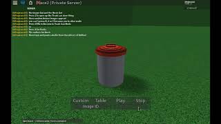 Roblox Script Showcase Rainbow Trash Can [upl. by Esinad540]