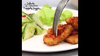 Recette salade de concombre et nuggets veggie [upl. by Menzies]