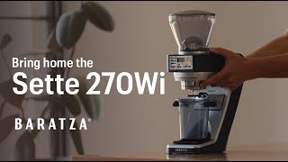 Bring Home the Sette 270Wi  An Iconic Coffee Grinder [upl. by Uahsoj]