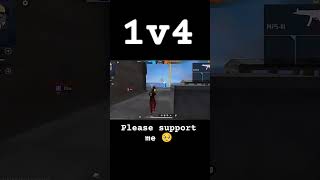 1v 4i change my Id name viralvideo freefire [upl. by Haelahk817]