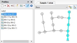 Automatic creation of profiles Long sections [upl. by Jenica]