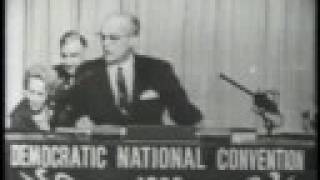 The 1960 Democratic Convention  Part 1 [upl. by Wakeen462]