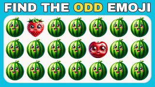 Find the ODD One Out  Emoji Quiz [upl. by Kobe]