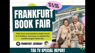 Tahir Gora amp Haleema Sadia at Frankfurt Book Fair 2024 – World’s Largest Book Event [upl. by Bone63]