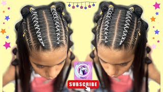 TRENZAS PARA NIÑAS  peinados hairstyle trenzas [upl. by Sirtaeb]