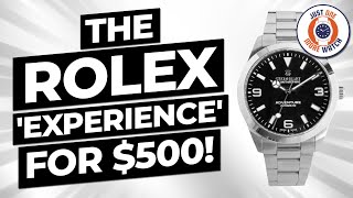 The Full Rolex Experience For Only 500 [upl. by Ettenal]