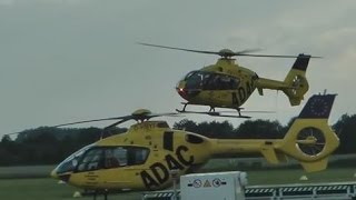 Christoph Europa 1 EC135 DHBYF Rendevous mit Christoph 25 Teil 1 Landungen Full HD [upl. by Rici]