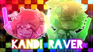 🎉 – Kandi Raver 🌈  Meme  FLASH WARNING‼️ Gacha Life ✨  •♡•SoftieYT•♡•  🌷– [upl. by Ortensia]