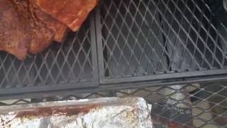 Cooking on an Offset Smoker  Pork Butt Pork Ribs Smoked Chicken Breast  Week 3 [upl. by Latashia723]