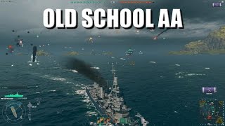 CBT Anti Aircraft Gunfire  World of Warships [upl. by Ifar]