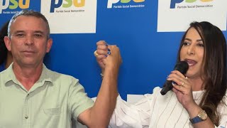 Homologada a candidatura de Cláudia Oliveira a prefeita de Porto Seguro com Bibi Ferraz como vice [upl. by Greenes]