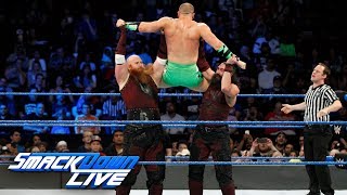 The Hype Bros vs The Bludgeon Brothers SmackDown LIVE Nov 21 2017 [upl. by Adnov905]