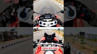 Ducati panigale v4s vs multistrada v4 top speed run travelwithzx10r [upl. by Johppa]