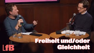 Jakobiner Klub Freiheit undoder Gleichheit Ingar Solty und Matthias Ubl [upl. by Gertrudis]