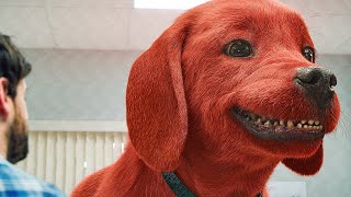 Clifford Goes To The Vet Scene  Clifford the Big Red Dog 2021 Movie Clip [upl. by Annaierb605]