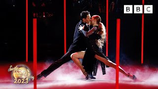 Angela Scanlon and Carlos Gu Argentine Tango to Back To Black by Amy Winehouse ✨ BBC Strictly 2023 [upl. by Hubert577]