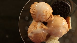 Thai Tea Ice Cream Recipe no machine ไอศครีมชาเย็น  Hot Thai Kitchen [upl. by Neeloj]