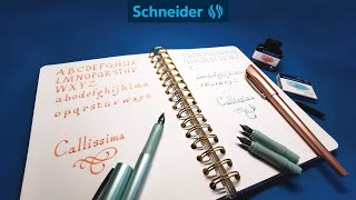 Schneider Callissima Kalligrafie Vulpen [upl. by Dav536]