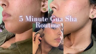 the 5 minute gua sha routine that completely transformed my jaw amp chin [upl. by Huberto29]