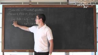 Initial Condition Particular Solution for Antiderivative Calculus 1 AB [upl. by Retloc]