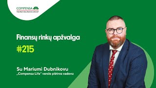 215 „Compensa Lifequot Lietuvos ir pasaulio finansų rinkų apžvalga  Marius Dubnikovas  2024 08 08 [upl. by Sanford]