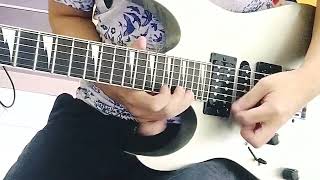 Galneryus  Angel of Salvation （mv ver  ending part guitar cover） [upl. by Adnoek]