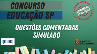 Concurso PEI SMESP  Questões Comentadas do Simulado [upl. by Esertak332]