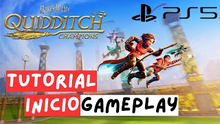 HARRY POTTER QUIDDITCH CHAMPIONS  GAMEPLAY  tutorial  PS5 [upl. by Suiram]