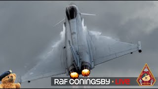 LIVE QRA STATION RAF CONINGSBY TYPHOON FGR4 ACTION • LAST SORTIES OF THE YEAR 191223 [upl. by Ralf]