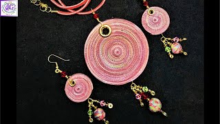 Scrap Polymer Clay Tutorial Creating a Necklace Set for Jewelry Making [upl. by Asyen]