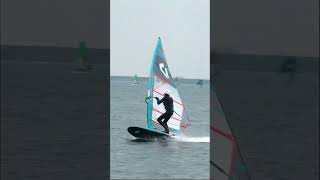 Windsurfing Halsen Training  Brouwersdam [upl. by Onid55]