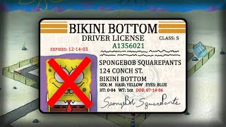 Why SpongeBob keeps FAILING his Boating Test [upl. by Sitelc]