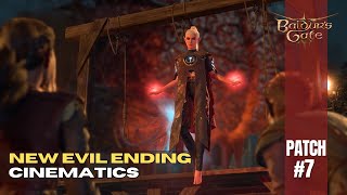 Baldurs Gate 3  New Evil Endings  Patch 7 [upl. by Einhorn]