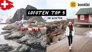 Lofoten Top 5 im Winter 🇳🇴❄️ Tipps für das ultimative Abenteuer im hohen Norden [upl. by Arec498]