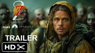 World War Z 2  First Trailer 2025  Brad Pitt 4k  world war z 2 trailer  concept [upl. by Olga]