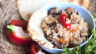 Pilaf met rundvlees en rijst  Allrecipesnl [upl. by Yniatirb]