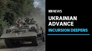 Putin undermined as Ukrainian forces gain ground in incursion into Russia  ABC News [upl. by Trish]