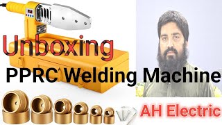 Unboxing PPRC Welding Machine [upl. by Anialam]