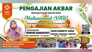 LIVE PENGAJIAN USTADZAH MUMPUNI HANDAYAYEKTI CILACAP  BANJAREJA KUWARASAN KBM 17 SEPTEMBER 2024 [upl. by Heyra244]