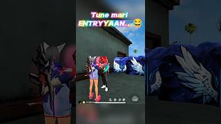 Wait for end🤣 tune mari entrya  free fire max  funny video youtube shorts  trending shorts [upl. by Nirtiak910]