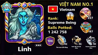 Linh Level 999 🙀 Rings 66 And Venice 227 Ring 8 ball pool [upl. by Beller]